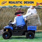TOBBI 12V Electric Kids Ride-On Dump UTV