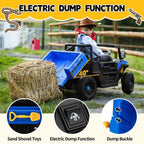 TOBBI 12V Electric Kids Ride-On Dump UTV