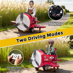 TOBBI 12V Electric Kids Ride-On Toy Airplane