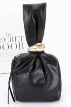 Women's Wrist Bag Faux Leather BYMANYC ® New York CONTEMPORARY SLEEK COMPACT PURSE - New Collection