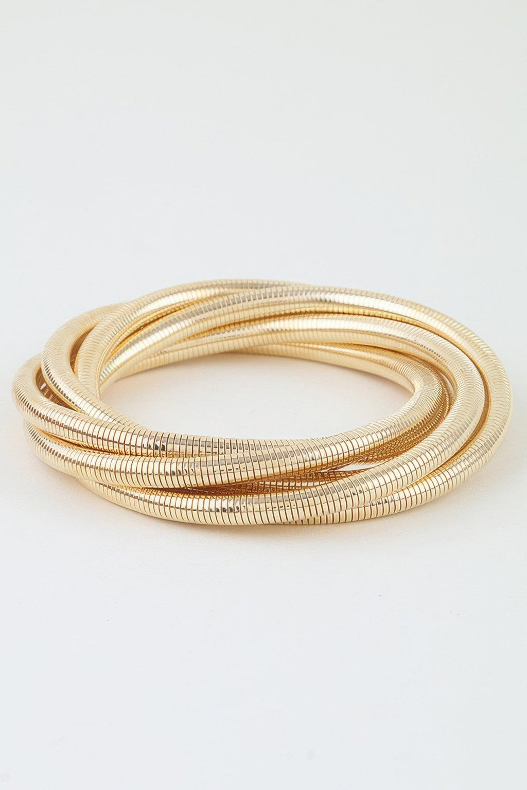 Women's Chain Bracelet Multi Tangled Tube BYMANYC ® New York URBAN TEXTURED STATEMENT BRACELET - New Collection