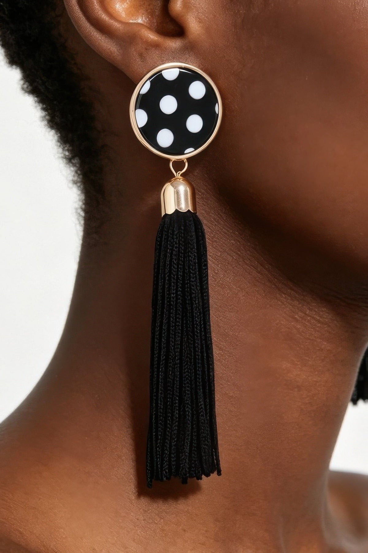 Women's Earrings Drops Tassel BYMANYC ® New York SOHO DOTS - New Collection - Maven Couture IncJEWERLY