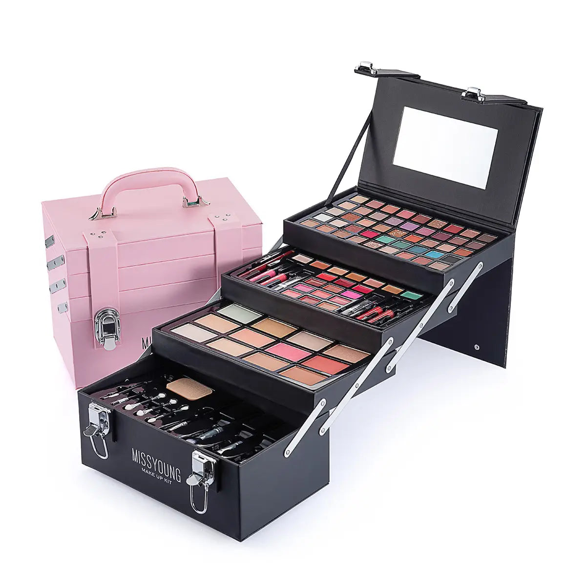 Elevate your look with luxury fashion for women eye shadow lip gloss set