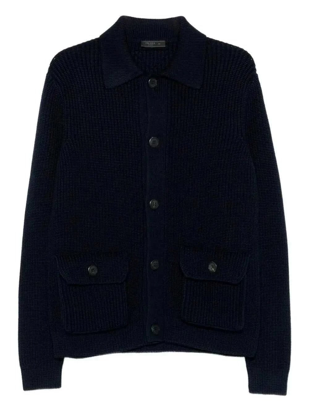 Prada Men Wool Cardigan - Maven Couture IncTops / Cardigans