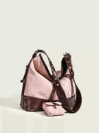 Adjustable Strap Shoulder Bag with Pouch