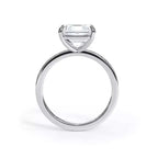 AGI Certified 3 CTW Lab Grown Diamond Solitaire Engagement Ring – G-VS Clarity, 14K White Gold - Maven Couture IncDiamond Ring