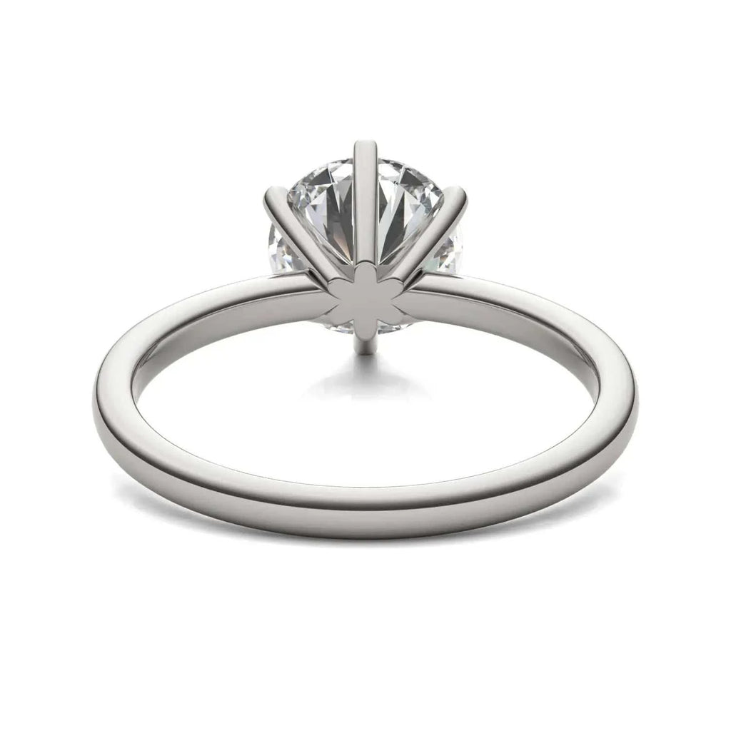 AGI Certified 3 CTW Lab Grown Diamond Solitaire Engagement Ring – G-VS Clarity, 14K White Gold - Maven Couture IncDiamond Ring