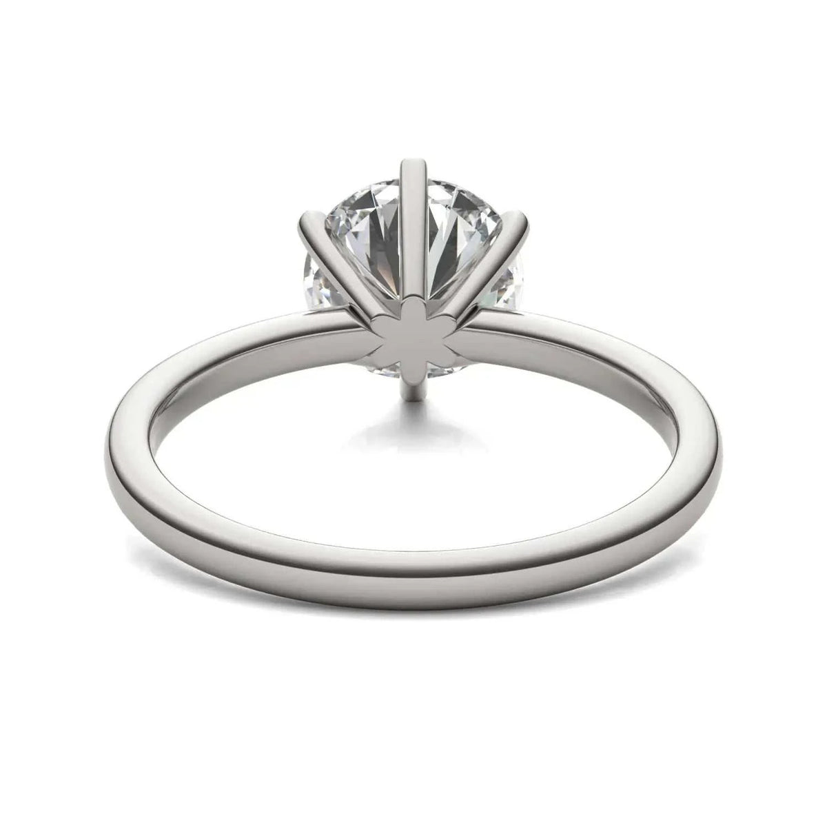 AGI Certified 3 CTW Lab Grown Diamond Solitaire Engagement Ring – G-VS Clarity, 14K White Gold - Maven Couture IncDiamond Ring