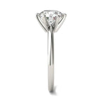 AGI Certified 3 CTW Lab Grown Diamond Solitaire Engagement Ring – G-VS Clarity, 14K White Gold - Maven Couture IncDiamond Ring