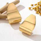 Alloy Geometric Earrings