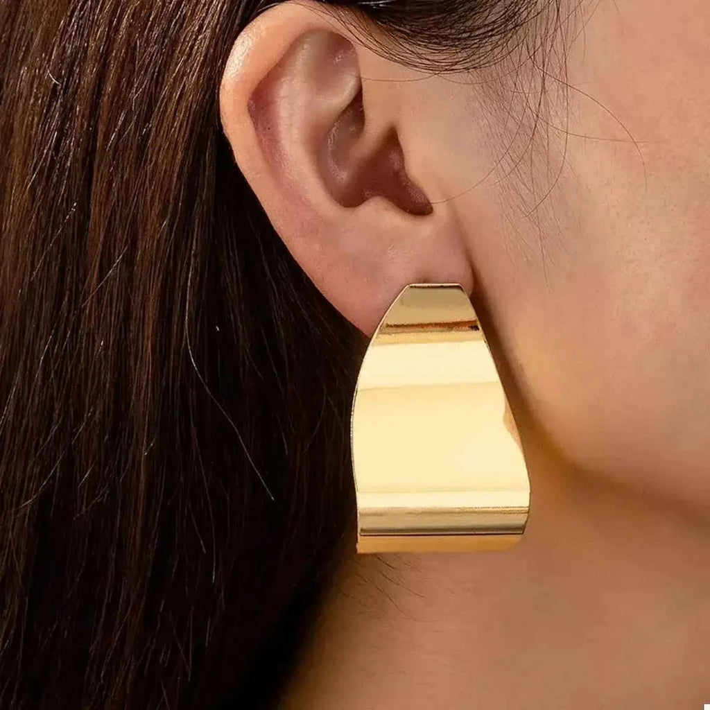 Alloy Geometric Earrings