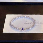 Alloy Pearl Bracelet