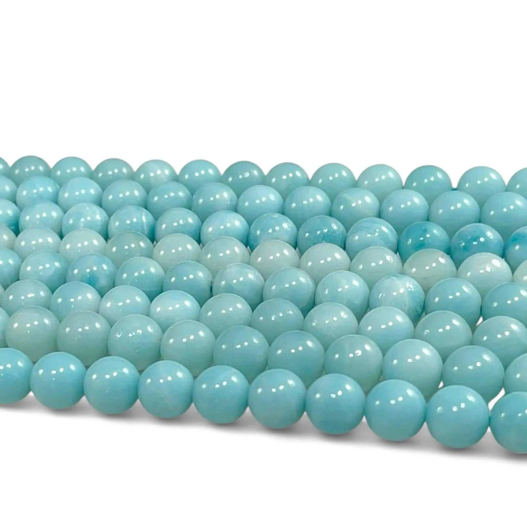 Amazonite Grade A Round - Maven Couture IncStrand Stones