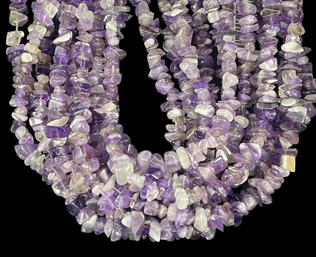 Amethyst 7-10mm Polished Chips - Maven Couture IncStrand Stones