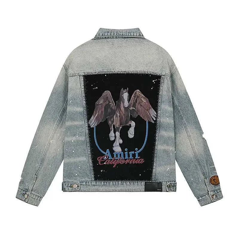 AMIRI Vintage Pegasus jacket - Maven Couture Inc