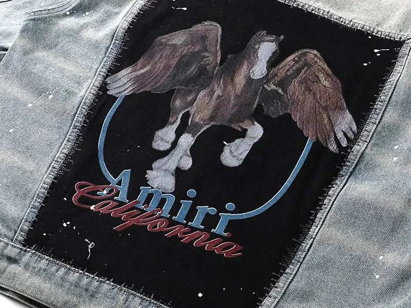 AMIRI Vintage Pegasus jacket - Maven Couture Inc