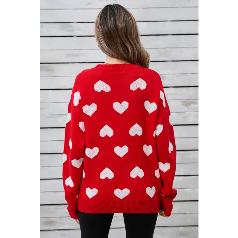 Angel wings heart sweater a luxurious essential in timeless designer clothing $34.99 delightfully basic style