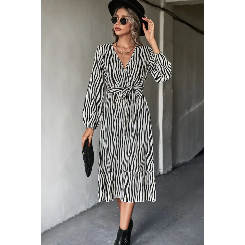 Elegant animal print midi dress for timeless luxury fashion for women $27 casual dresses sizing regular picture