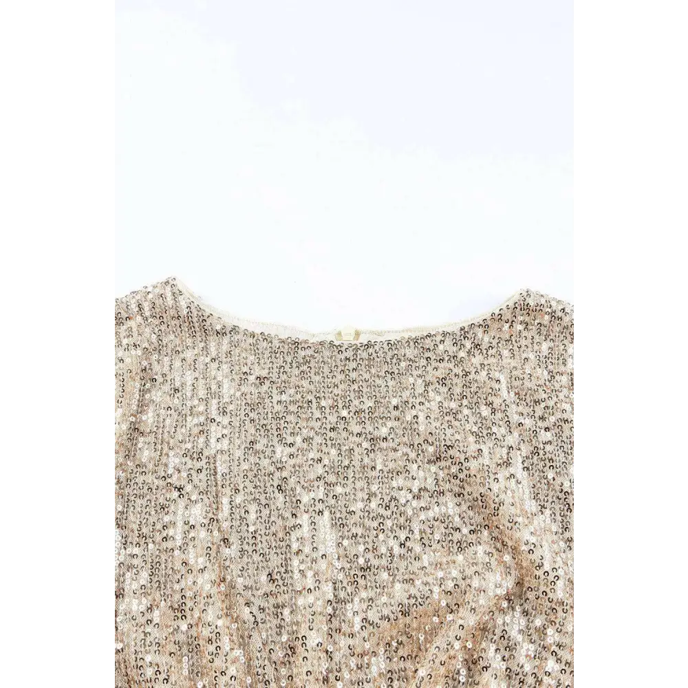 Chic sequin dress for timeless luxury fashion for woman elegance $59.88 95% polyester + 5% elastane indulge