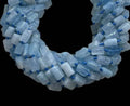 Aquamarine Cut Tubes - Maven Couture IncStrand Stones