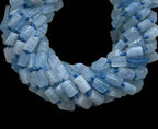 Aquamarine Cut Tubes - Maven Couture IncStrand Stones