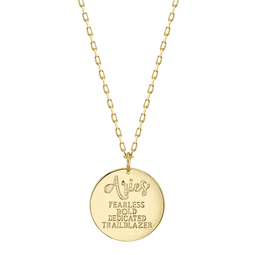 Aries - Zodiac Pendant - Maven Couture IncPendant