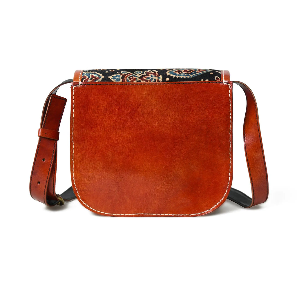 Astounding Ajrakh Ethnic Satchel