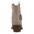 Avery Beige Western Booties - Maven Couture IncBootie