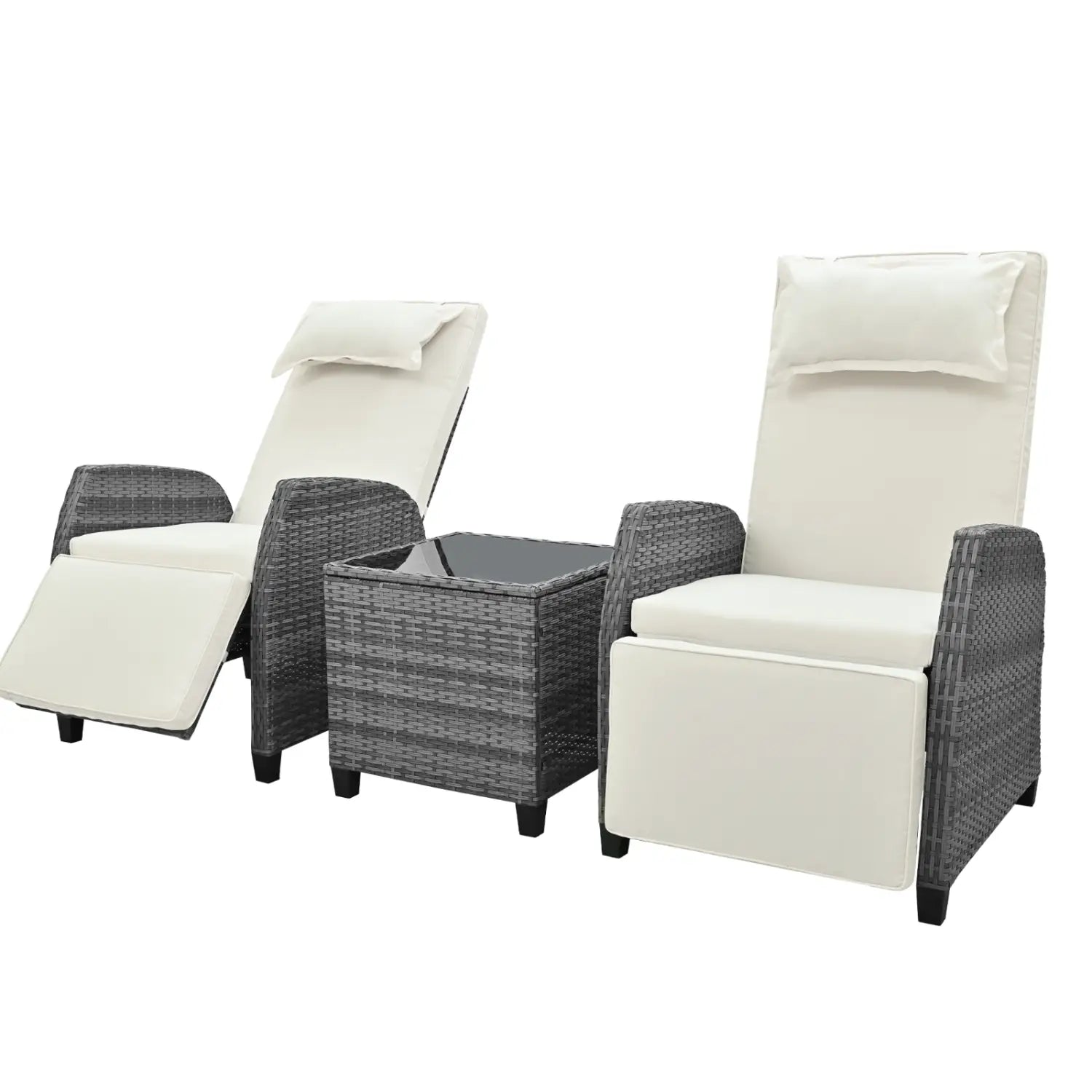 Experience luxury with u style rattan combo for outdoor elegance