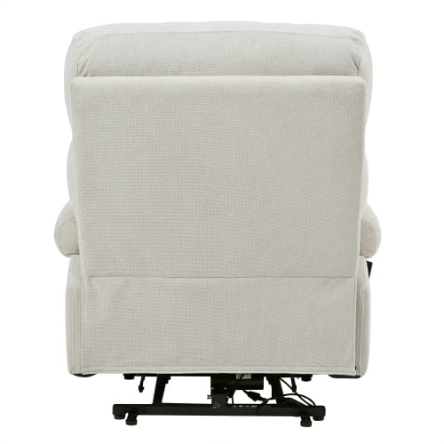 Experience luxury with the oversized power lift recliner chair