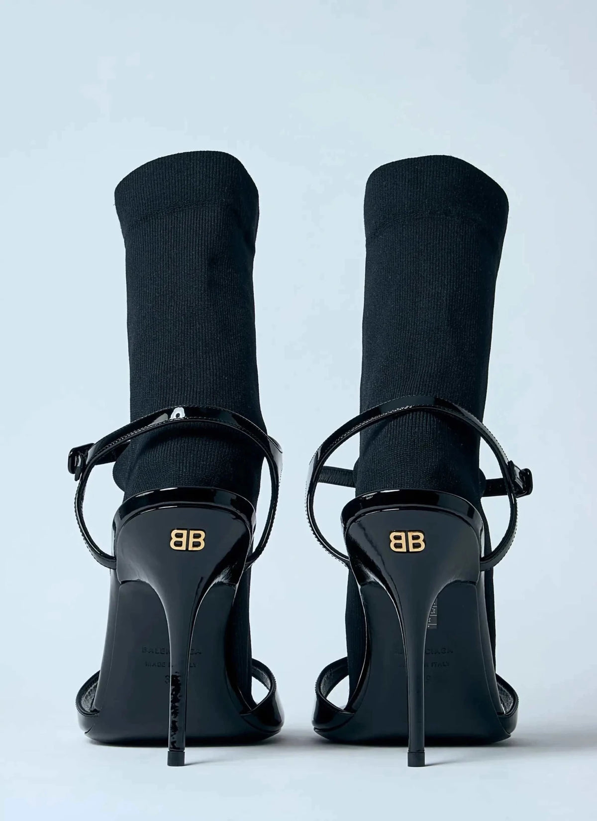 Balenciaga Women Avenue Sock 110Mm Heel Sandals