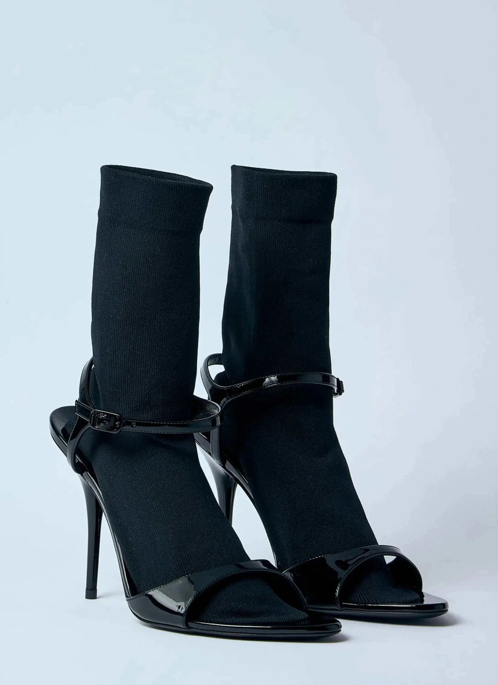 Balenciaga Women Avenue Sock 110Mm Heel Sandals - Maven Couture IncShoes / Pumps