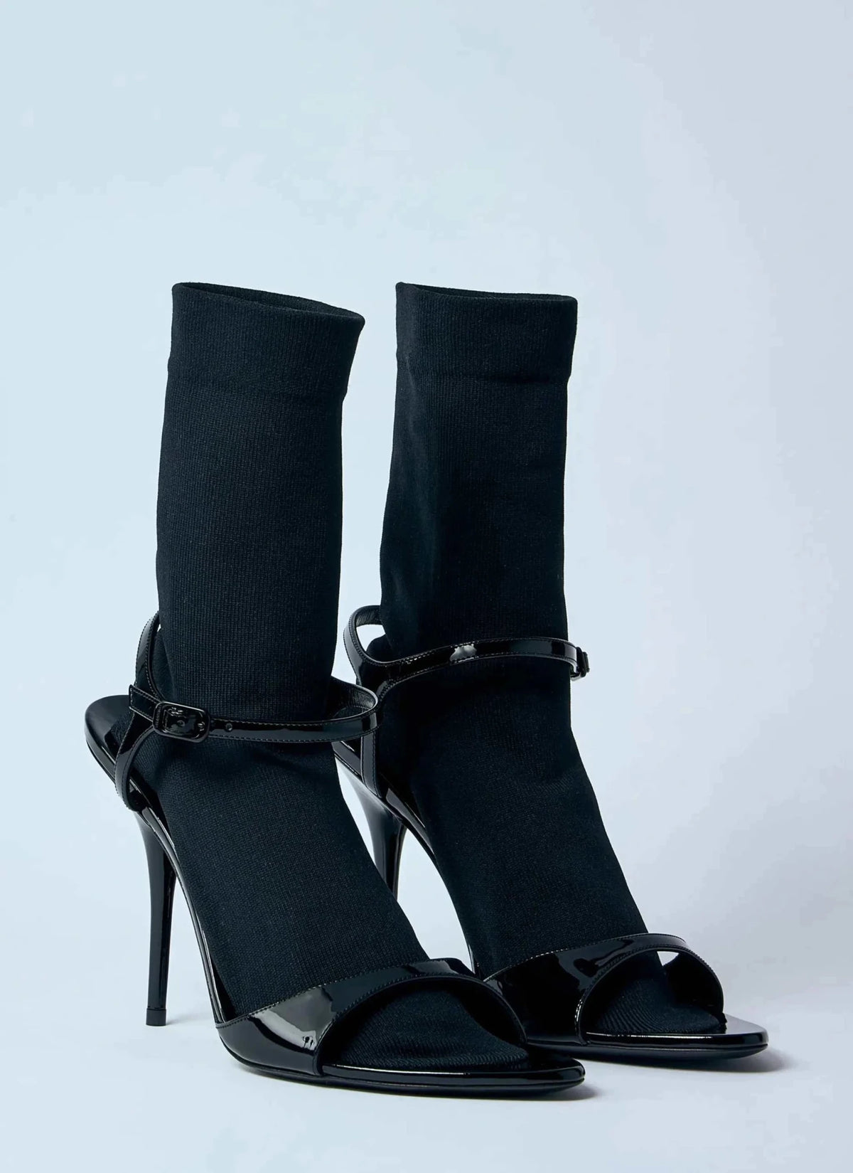 Balenciaga Women Avenue Sock 110Mm Heel Sandals