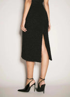 Balenciaga Women Boucle Midi Skirt - Maven Couture IncBottoms / Skirts