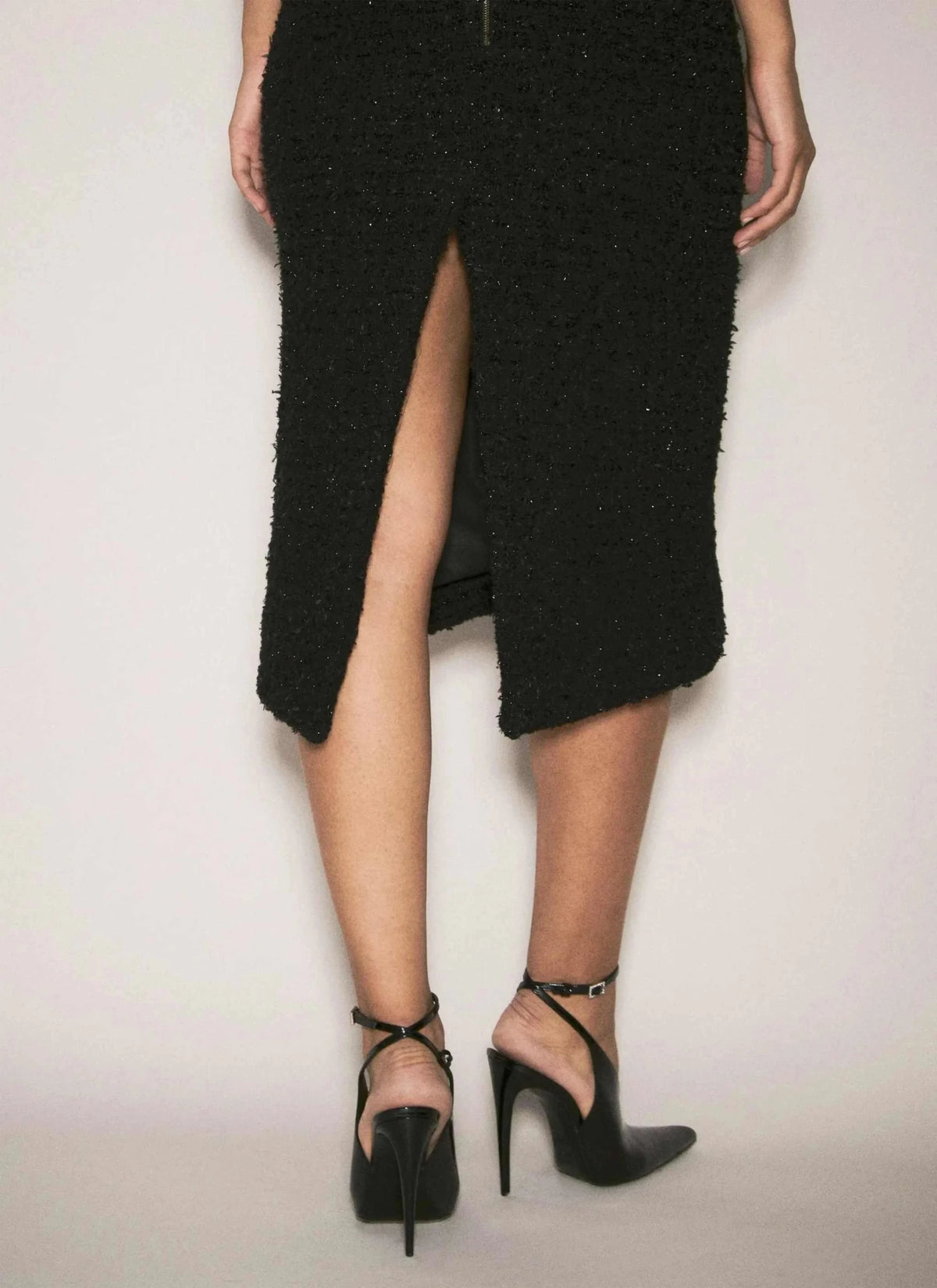 Balenciaga Women Boucle Midi Skirt - Maven Couture IncBottoms / Skirts