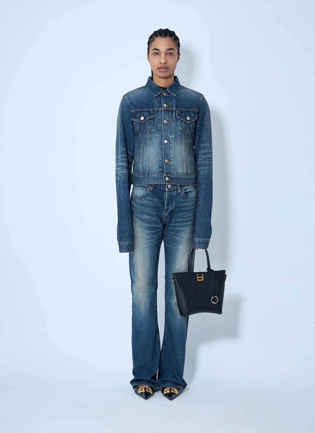 Balenciaga Women Denim Jacket - Maven Couture IncOuterwear / Jackets