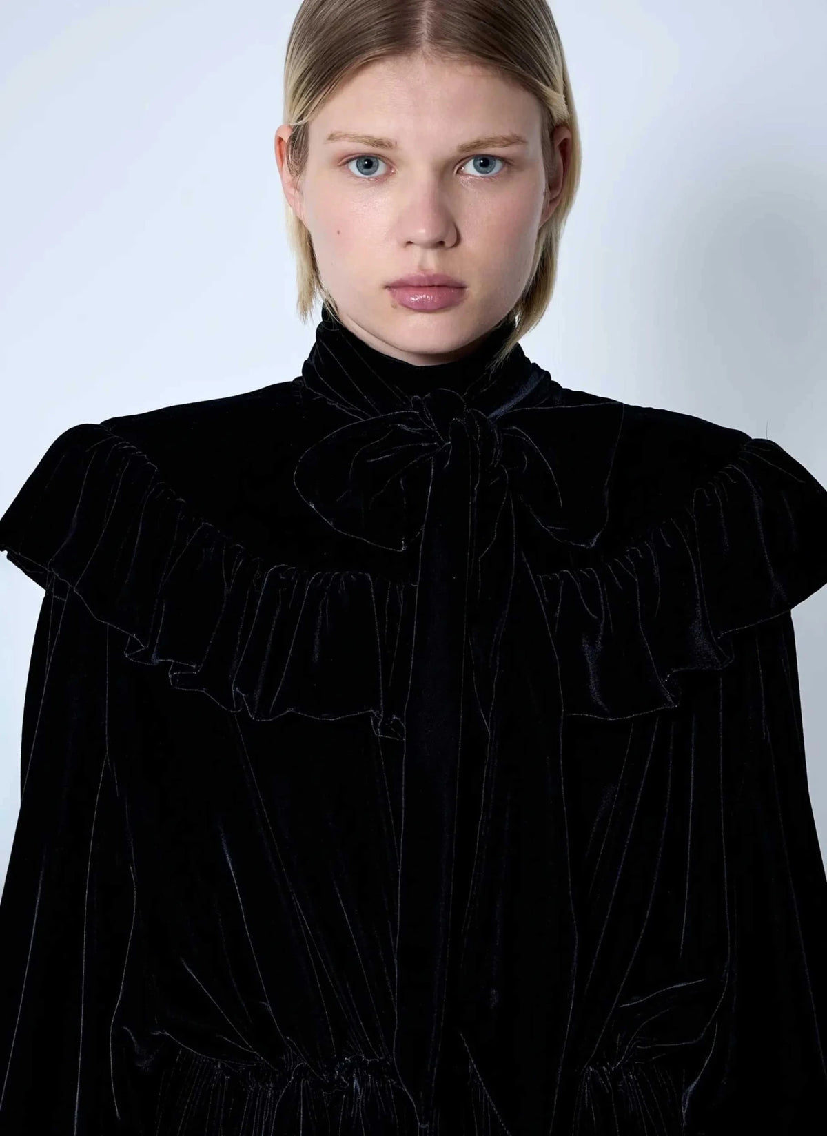 Balenciaga Women Lace-Up Dress