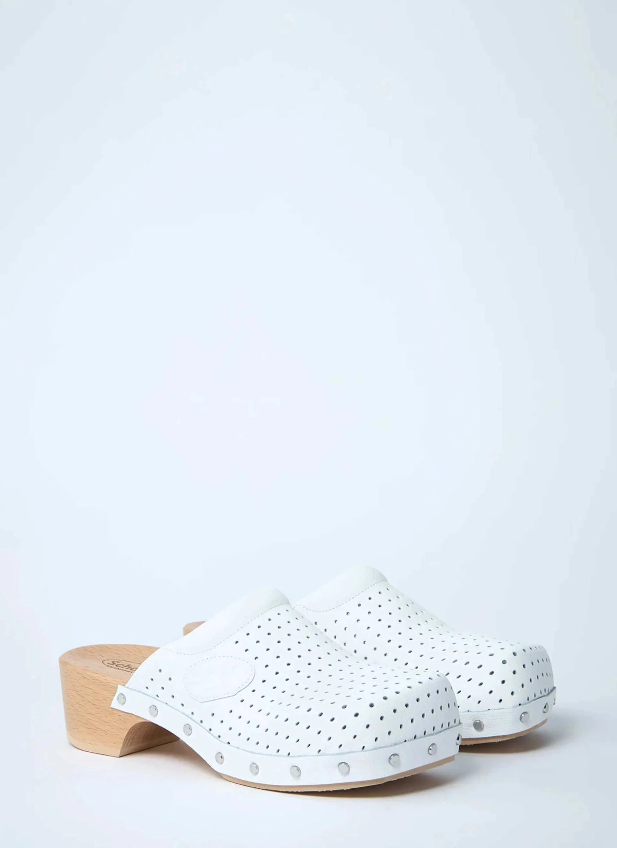 Balenciaga Women Perforated Heeled Clogs - Maven Couture IncShoes / Athletic