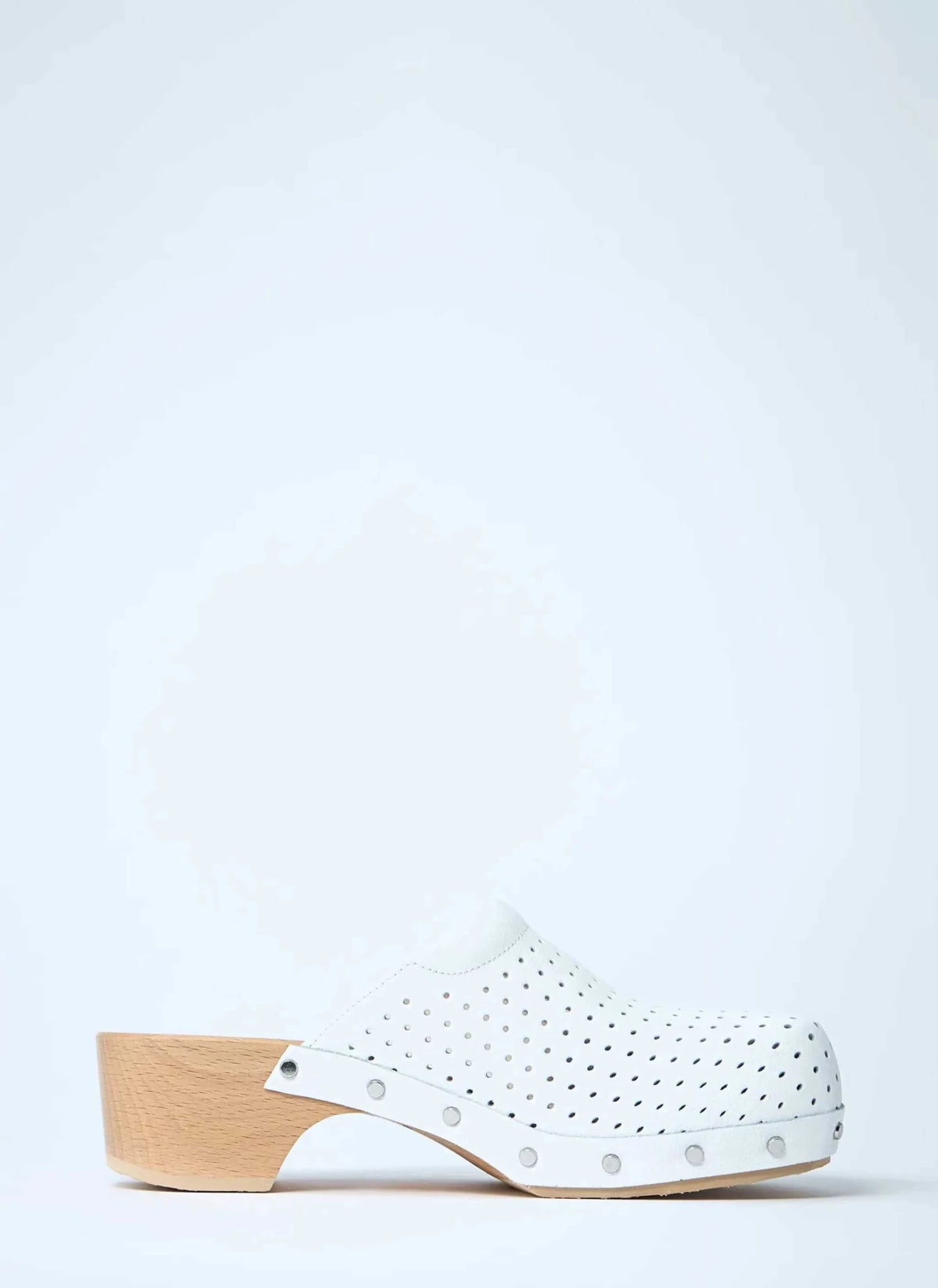 Balenciaga Women Perforated Heeled Clogs - Maven Couture IncShoes / Athletic