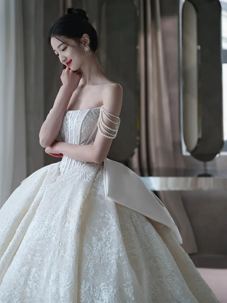 Timeless designer wedding dresses for luxury fashion enthusiasts