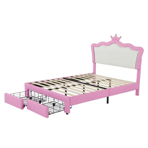 Led royalty bed frame