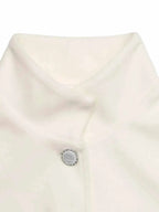 Elegant Fine Rings Collection: Belted Button-Up Jacket