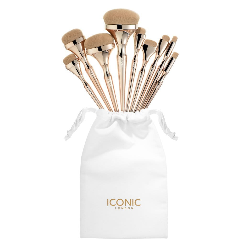 Elevate your beauty routine with the luxe makeup brush set by maven couture