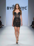 Black Mini Party Dress TRIBECA: Prêt-à-Porter Line BYMANYC ® New York
