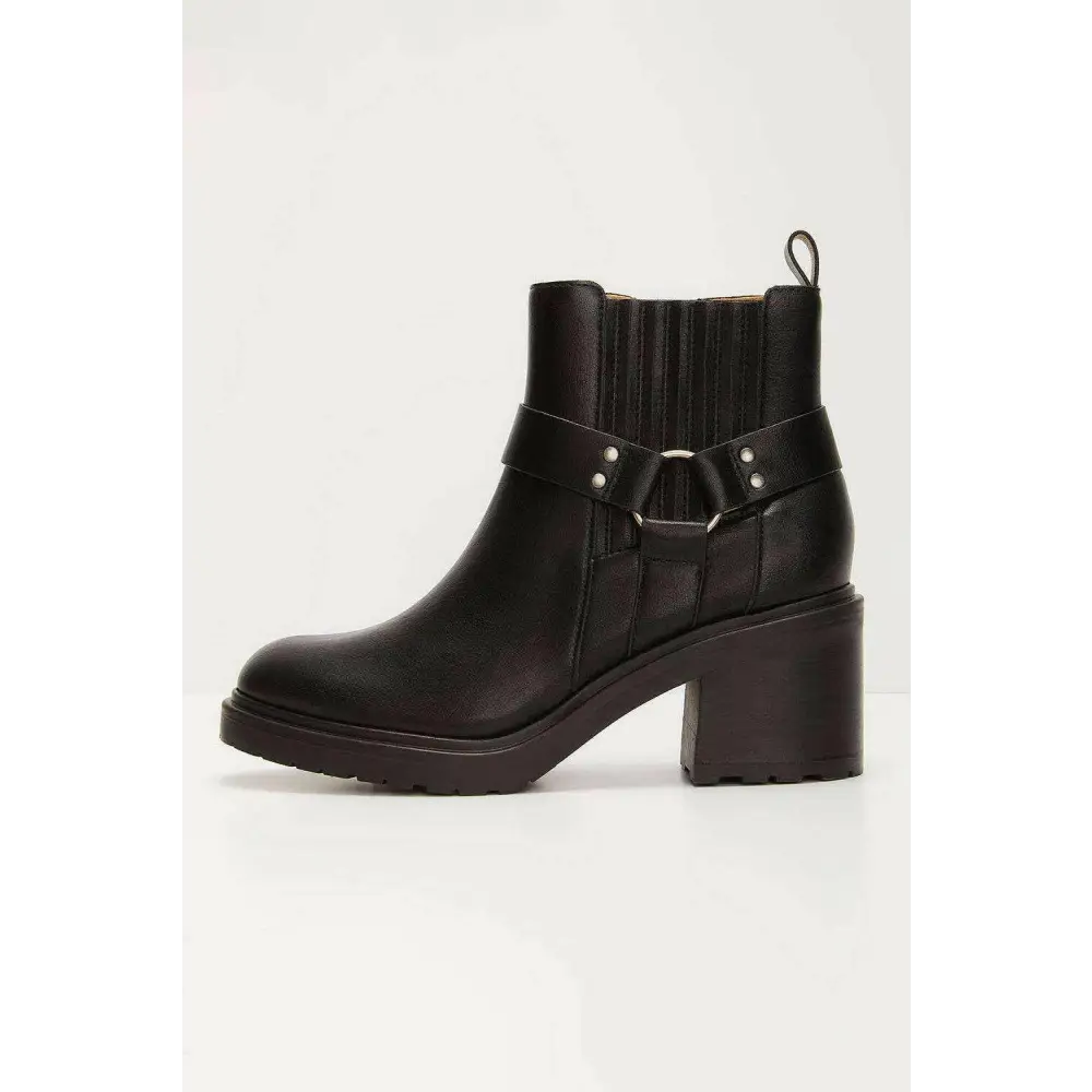 Chic black ankle boots for luxury fashion and timeless style $50.64 step out in unparalleled style with these black