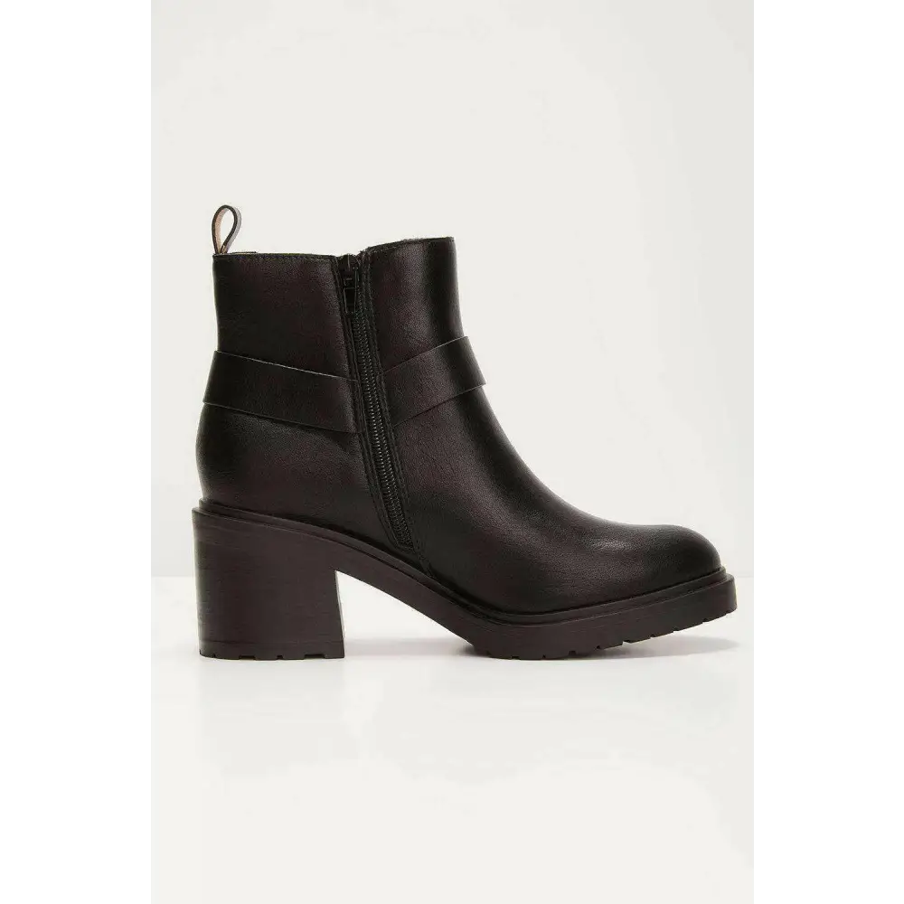 Chic black ankle boots for luxury fashion and timeless style $50.64 step out in unparalleled style with these black