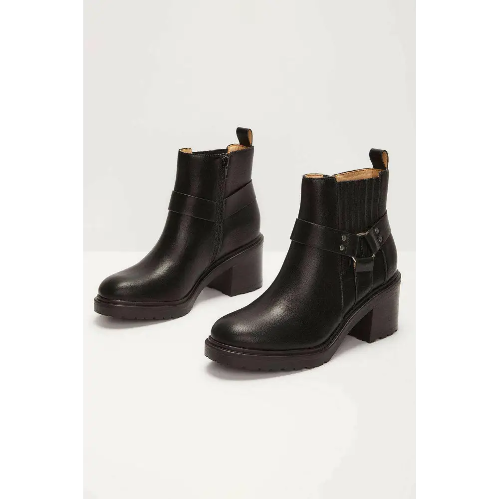 Chic black ankle boots for luxury fashion and timeless style $50.64 step out in unparalleled style with these black