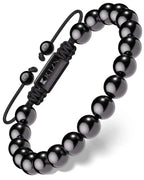 Black Tourmaline Beaded Bracelet - Bali - Maven Couture IncBeaded Bracelet