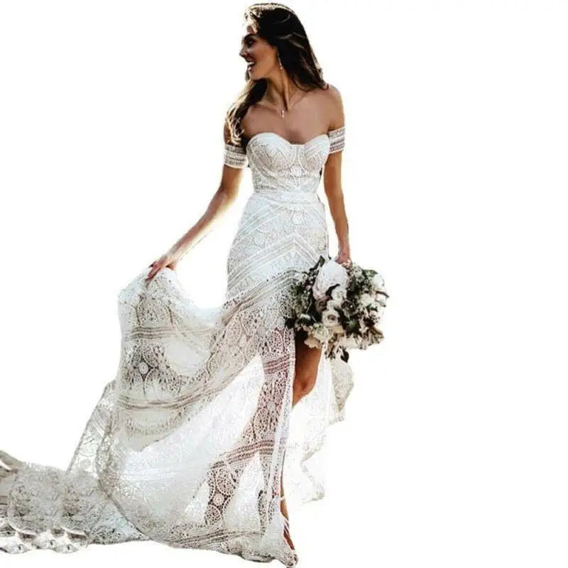 Bohemian elegance wedding gown in luxury fashion for women $85.99 wedding dresses celebrate love in this breathtaking