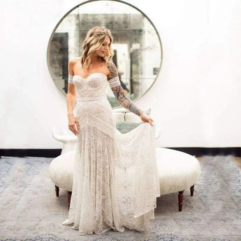 Bohemian elegance wedding gown in luxury fashion for women $85.99 wedding dresses celebrate love in this breathtaking